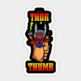 My Thor Thumb Sticker